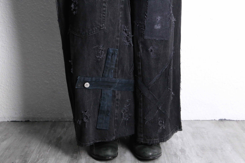 "Re:make" extra buggy denim