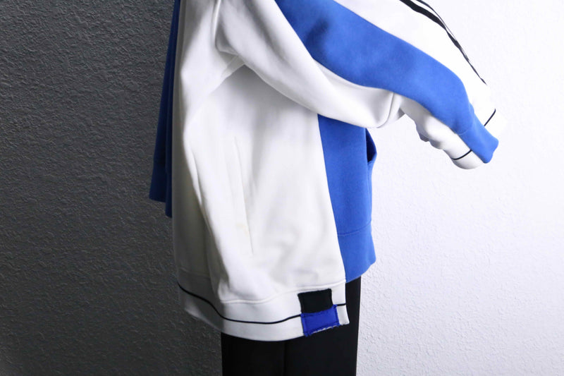 "Re:make" track docking design hoodie