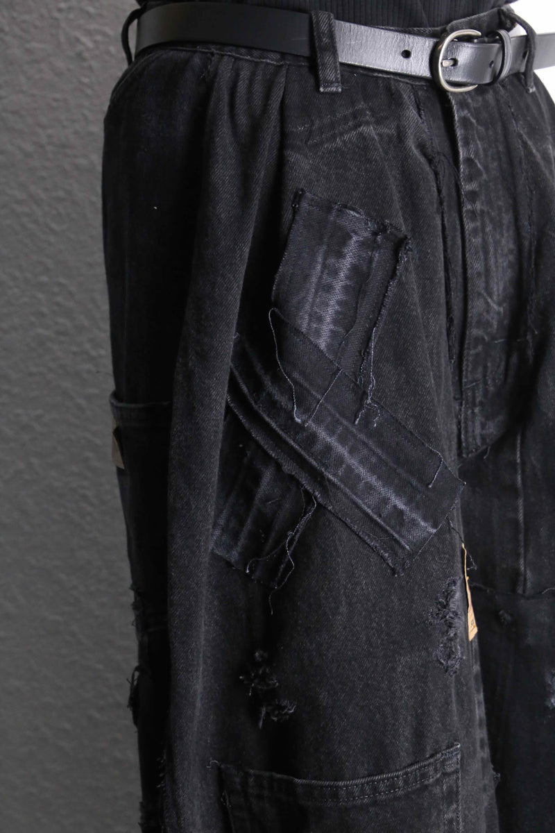 "Re:make" extra buggy denim