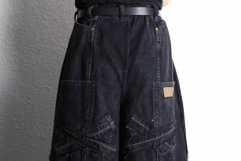 "Re:make" extra buggy denim