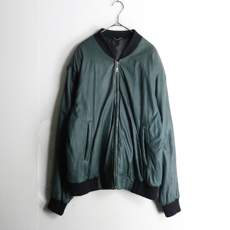 dark green full zip light jacket