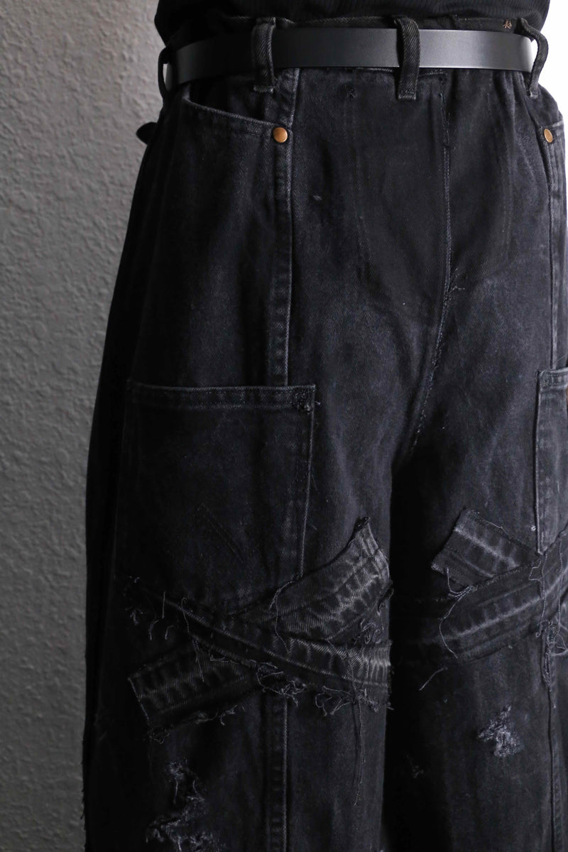 "Re:make" extra buggy denim