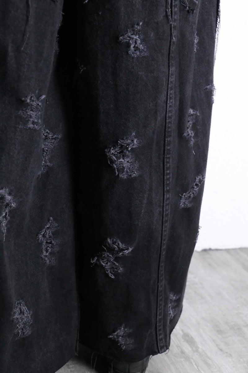 "Re:make" extra buggy denim