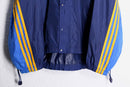 "90's adidas" yellow line wind breaker