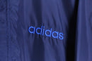 "90's adidas" yellow line wind breaker