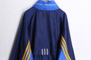 "90's adidas" yellow line wind breaker