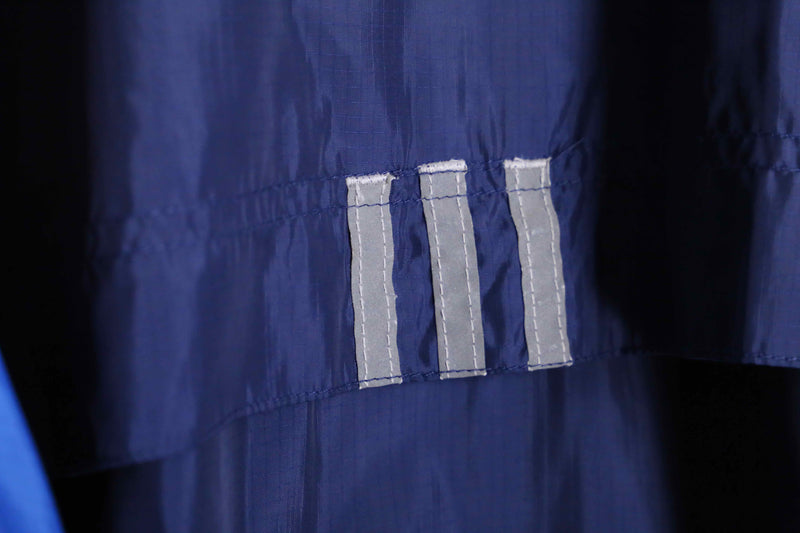 "90's adidas" yellow line wind breaker