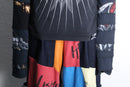 "Re:make" layered sleeve graphic tee
