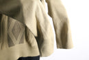 abstract diamond pattern knit