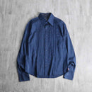 70’s total pattern poly cotton shirt
