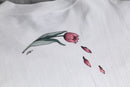90's picture flame flower pattern Tee