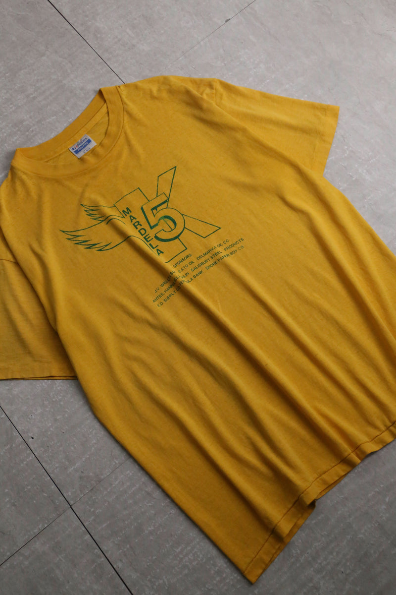 mustard color h/s tee