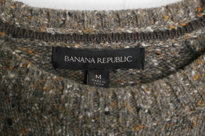 "BANANA REPUBLIC" worm color  crew neck knit