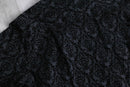 black paisley velour shirt