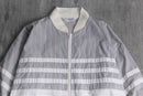 “Christian Dior” stripe blouson 2P set up