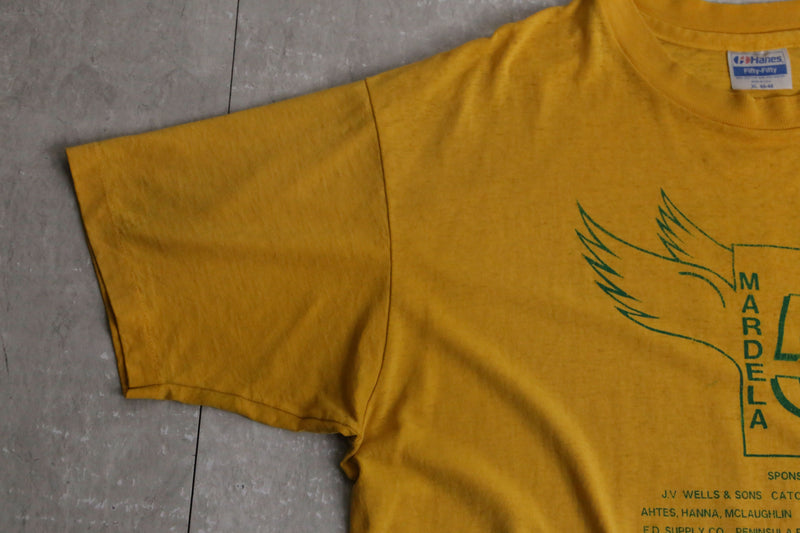 mustard color h/s tee