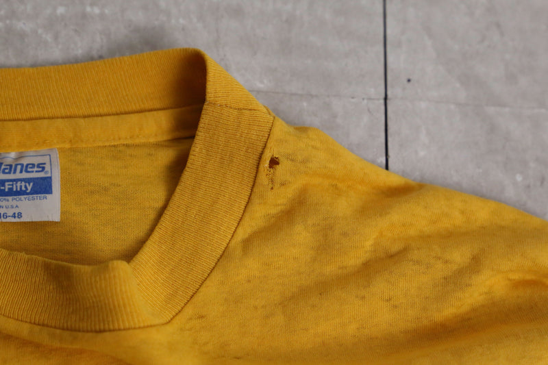 mustard color h/s tee