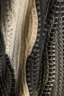 “TUNDRA” wave geometric 3D design knit