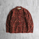 wine red ornamental Gobelin Jacket
