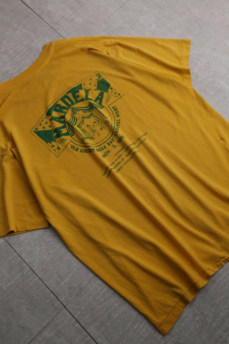 mustard color h/s tee