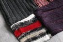 ''Re:make''patchwork knit muffler