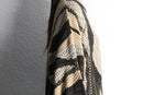“TUNDRA” wave geometric 3D design knit