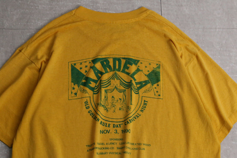 mustard color h/s tee