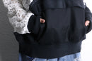 "Re:make" lace docking hoodie