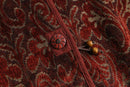 wine red ornamental Gobelin Jacket
