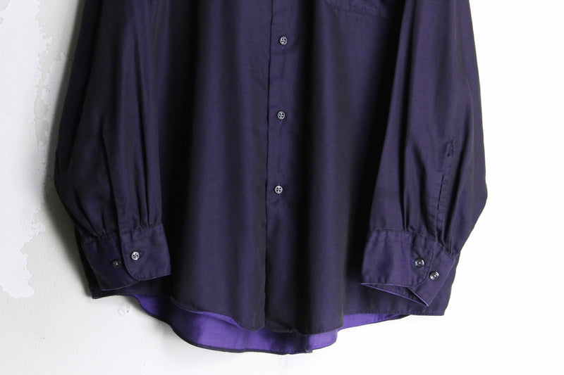 "Calvin Klein" deep purple color cotton shirt