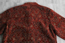 wine red ornamental Gobelin Jacket