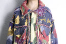 "Re:make" rug zip tracker jacket