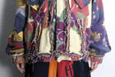 "Re:make" rug zip tracker jacket