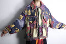 "Re:make" rug zip tracker jacket