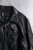 ”DOCKERS” black sheep skin leather jacket
