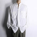 ”pierre cardin” white imperial collar stripe shirts