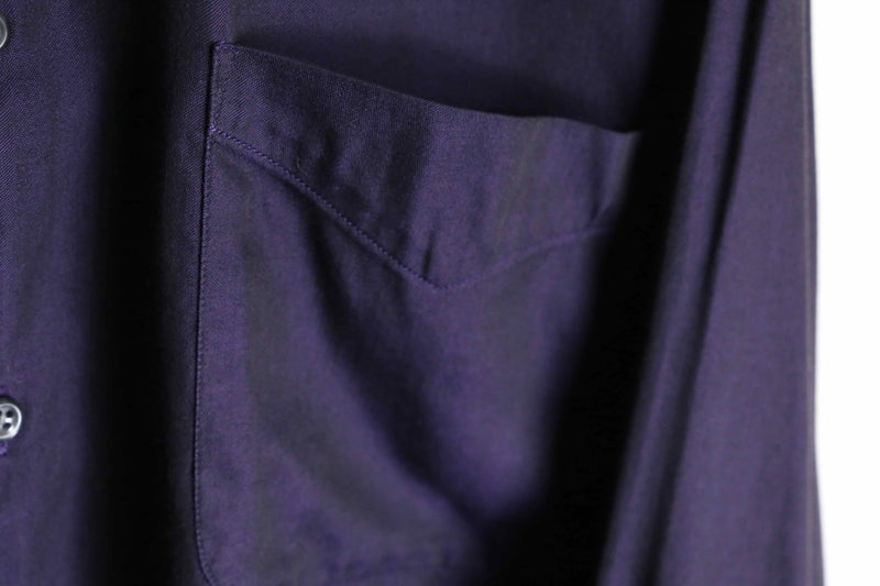 "Calvin Klein" deep purple color cotton shirt