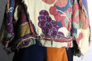 "Re:make" rug zip tracker jacket