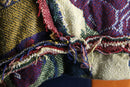 "Re:make" rug zip tracker jacket