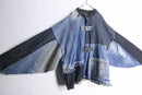 "Re:make" patchwork denim china jacket