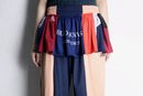 "Re:make" track design layered pants