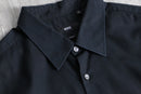 “BOSS” black cotton dress shirt
