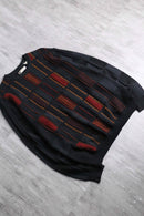 1990's BACH RACH rectangle design knit