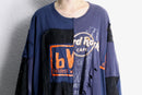 “Re:make”mulch docking damage tee｜リメイクTシャツの古着 詳細2