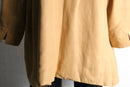 botanical embroidery over coat