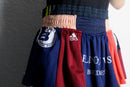 "Re:make" track design layered pants