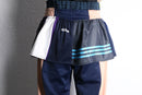 "Re:make" track design layered pants