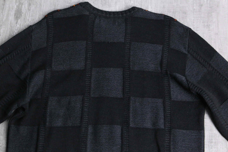 1990's BACH RACH rectangle design knit