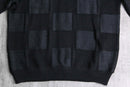 1990's BACH RACH rectangle design knit
