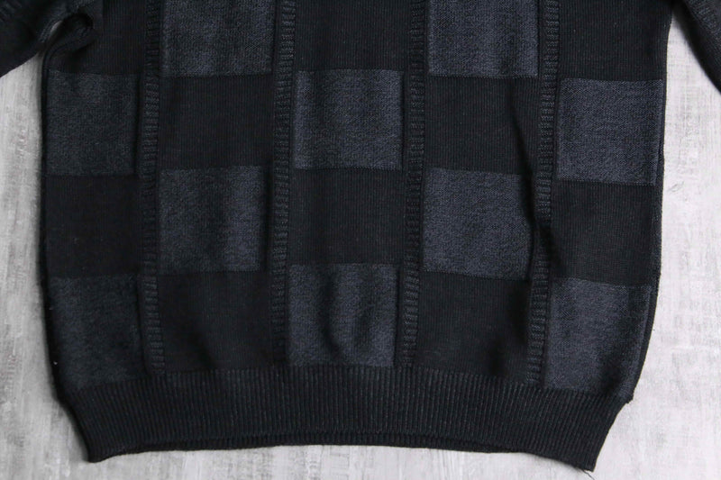 1990's BACH RACH rectangle design knit
